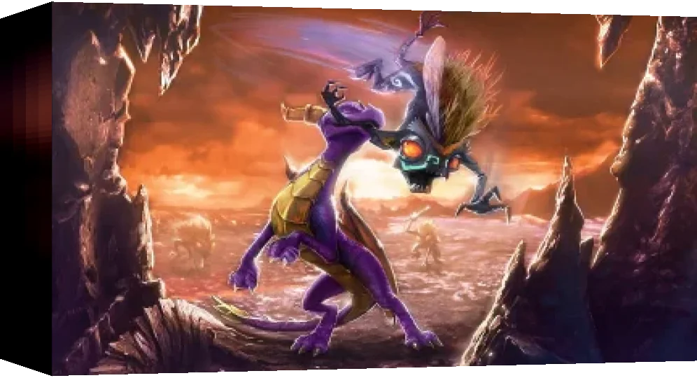 Legend Of Spyro - A New Beginning, The — box-3D (WOR)