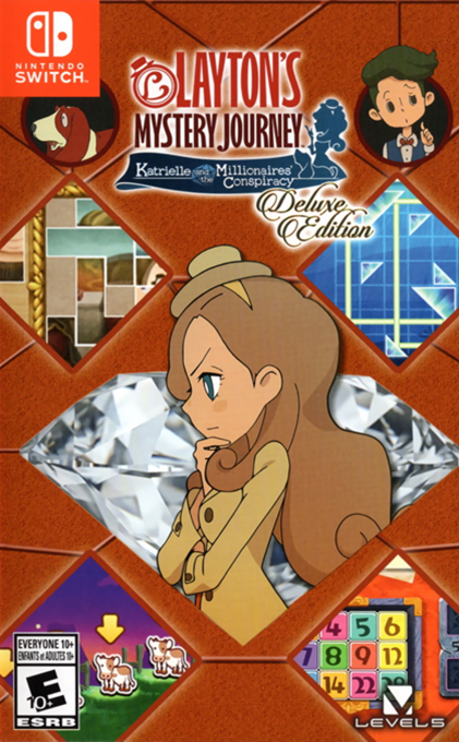 Layton's Mystery Journey - Katrielle and the Millionaires' Conspiracy DX box art