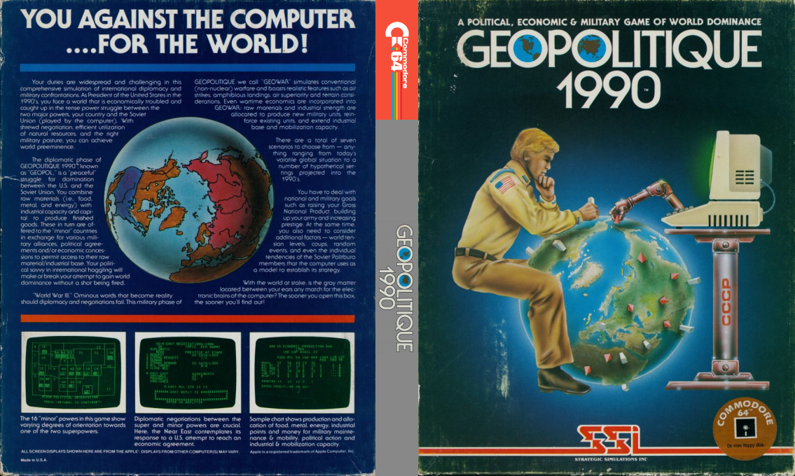 Geopolitique 1990 — box-texture (US)