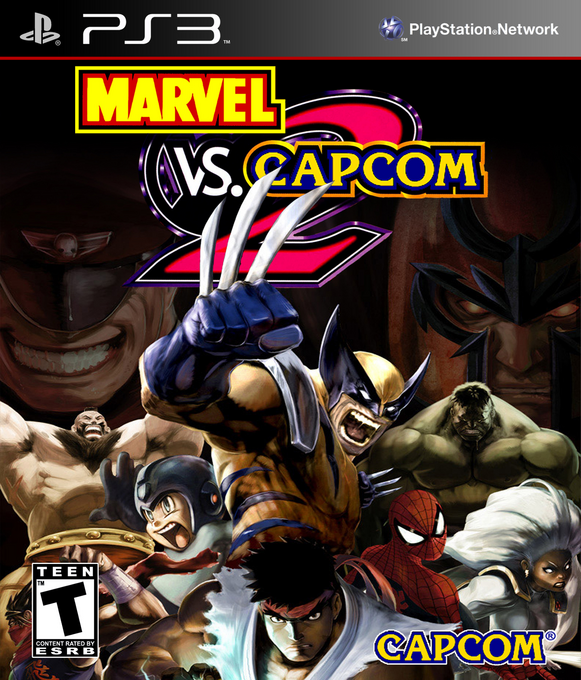 Marvel vs. Capcom 2 - New Age of Heroes box art