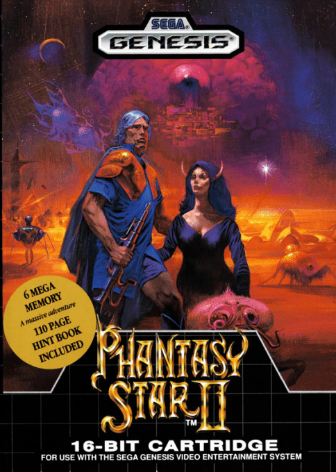Phantasy Star 2 box art