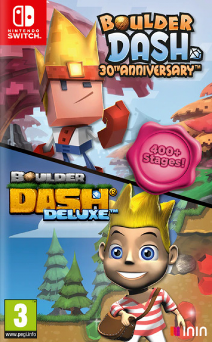 Boulder Dash Ultimate Collection — box-2D (EU)