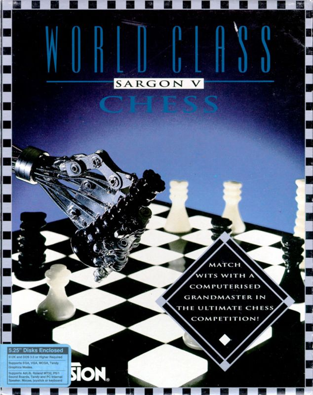 Sargon 5 - World Class Chess — box-2D (EU)