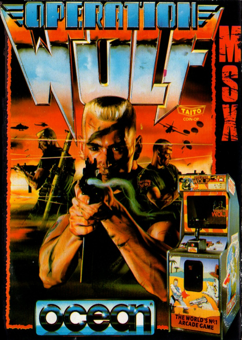 Operation Wolf box art