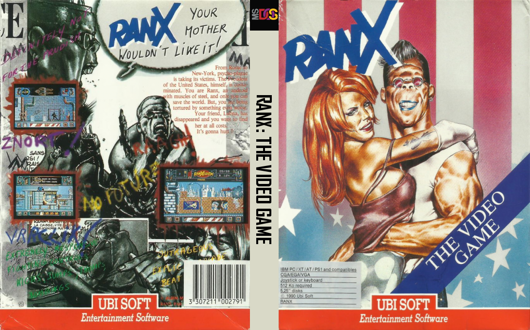 Ranx - The Video Game — box-texture (EU)