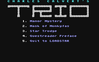 Charles Calvert's Trio — sstitle (WOR)