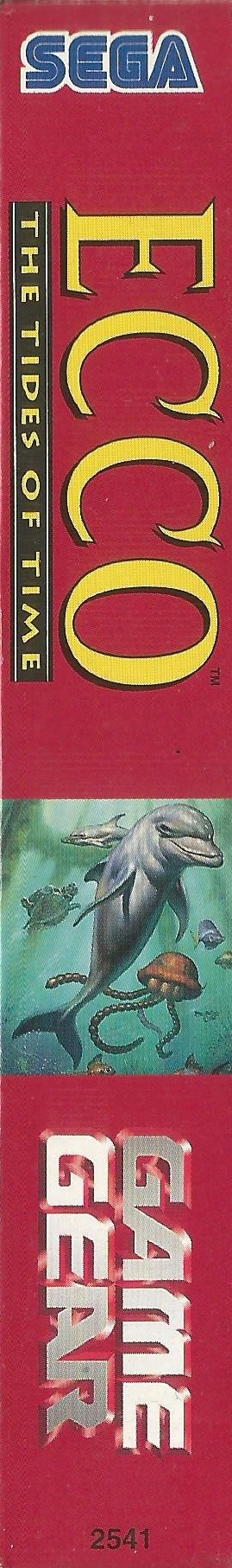 Ecco - The Tides Of Time — box-2D-side (ASI)