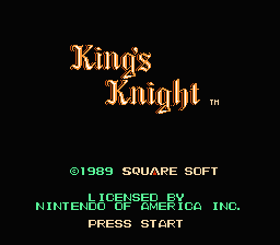King's Knight — sstitle (JP)