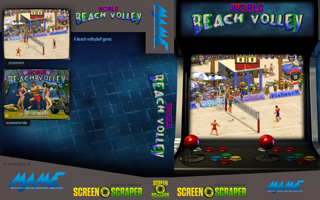 World Beach Volley — box-texture (SS)