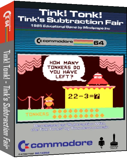 Tink! Tonk! - Tink's Subtraction Fair — box-3D (CUS)