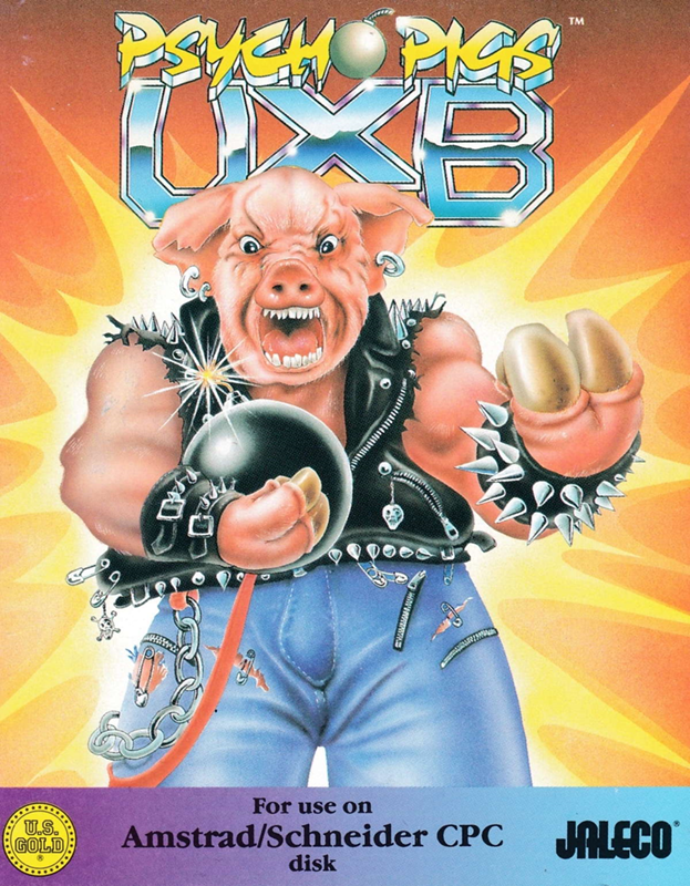 Psycho Pigs UXB box art