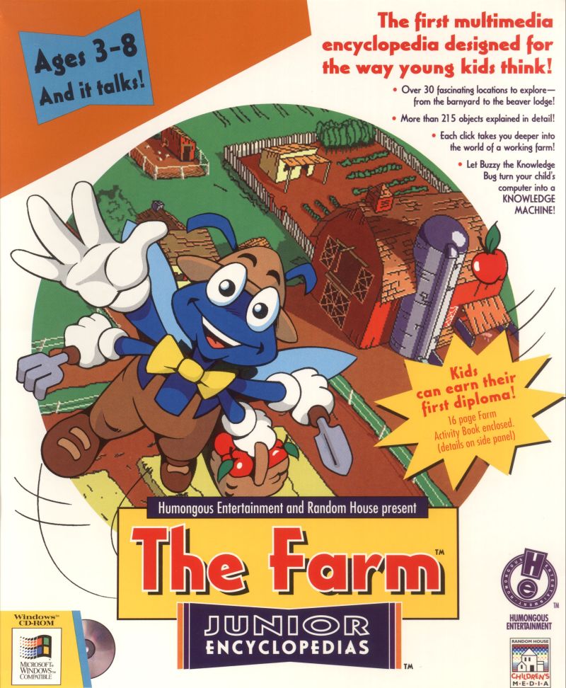 Let's Explore The Farm — box-2D (US)