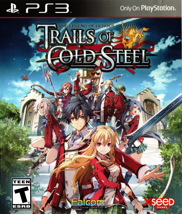 Legend of Heroes, The - Trails of Cold Steel box art