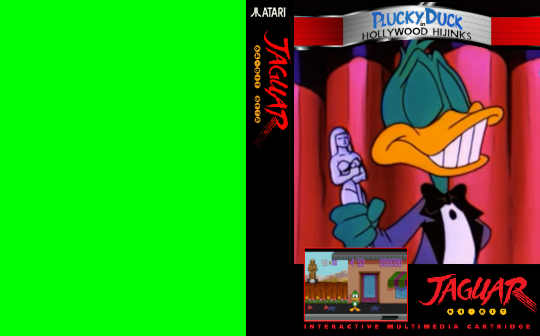 Plucky Duck in Hollywood Hijinks — box-texture (CUS)
