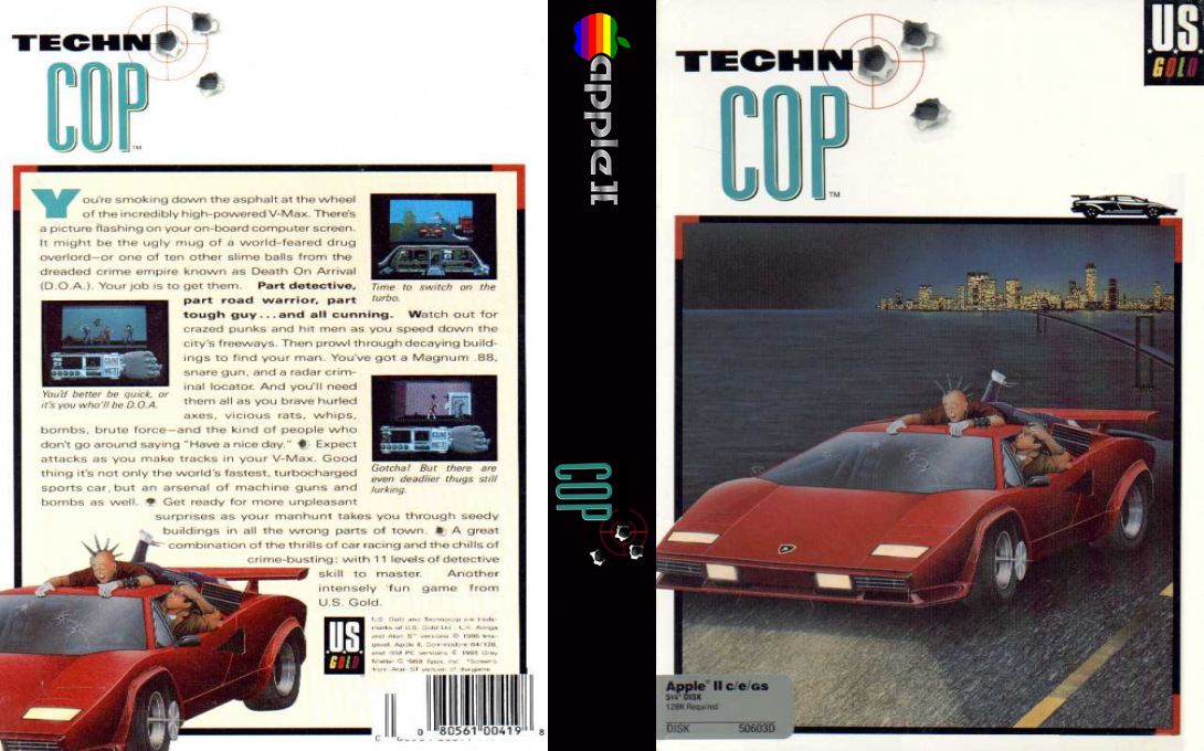 Techno Cop — box-texture (US)