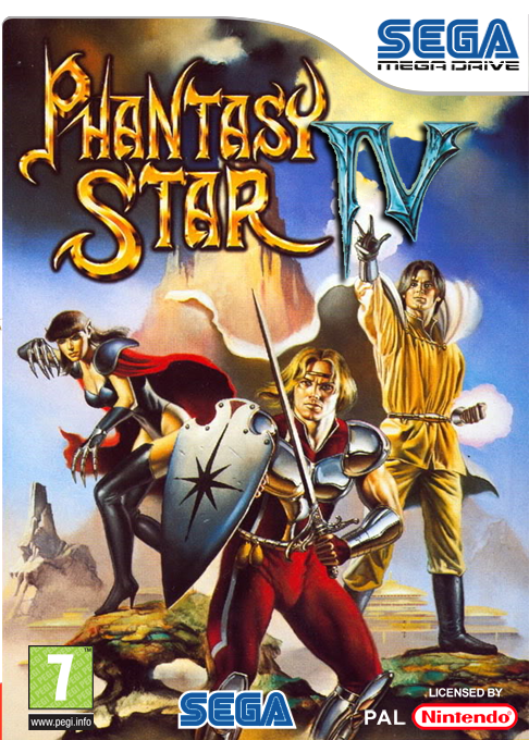 Phantasy Star 4 - The End Of The Millennium — box-2D (FR)