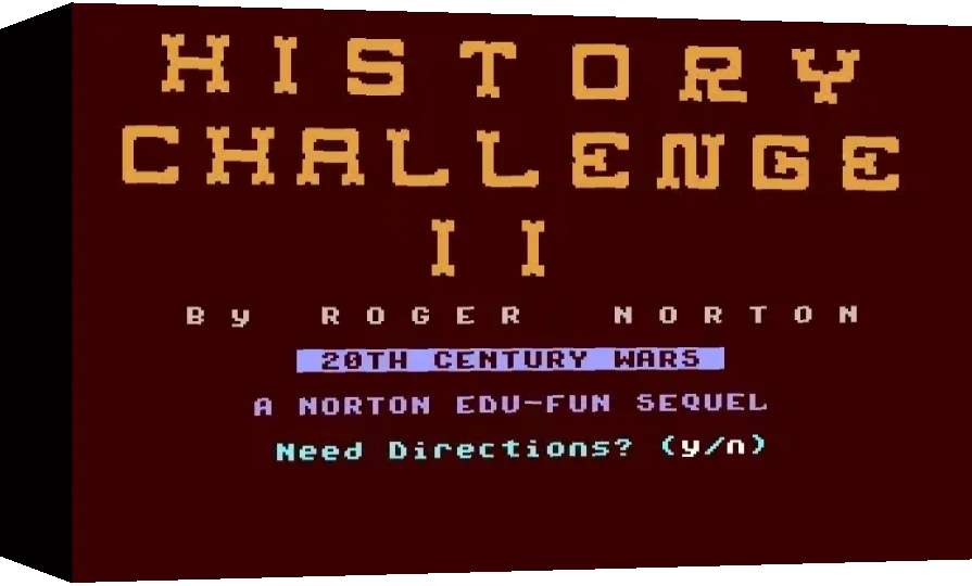 History Challenge II — box-3D (WOR)