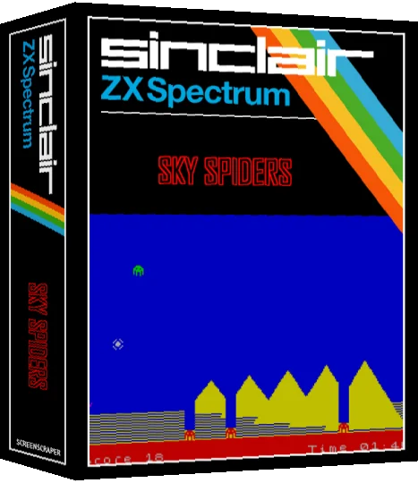 Sky Spiders — box-3D (SS)