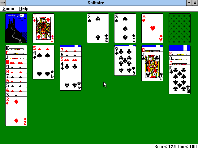 Microsoft Solitaire — ss (WOR)
