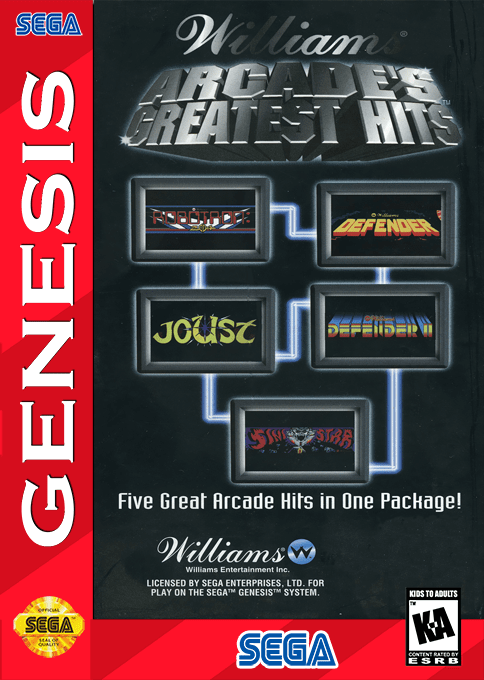Midway Presents Arcade's Greatest Hits box art