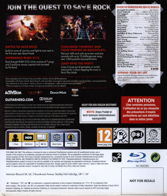 Guitar Hero - Warriors of Rock — box-2D-back (EU)