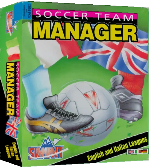 Soccer Team Manager — box-3D (EU)