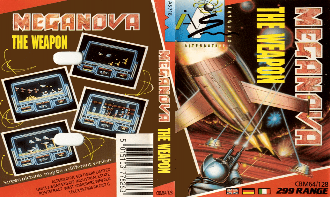 Meganova : The Weapon — box-texture (EU)
