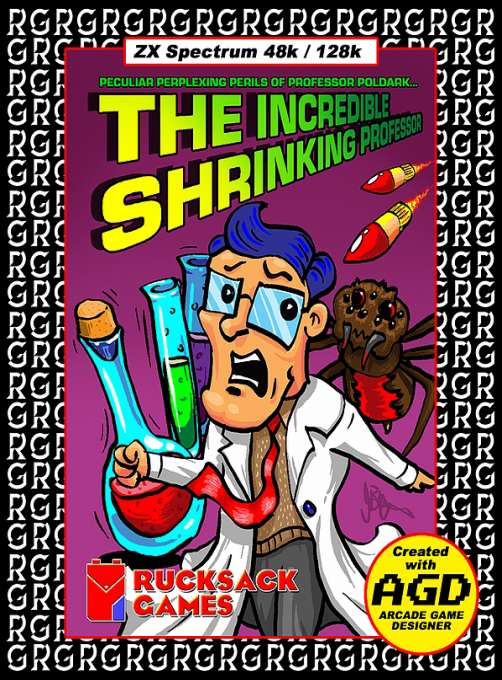 Incredible Shrinking Professor, The box art