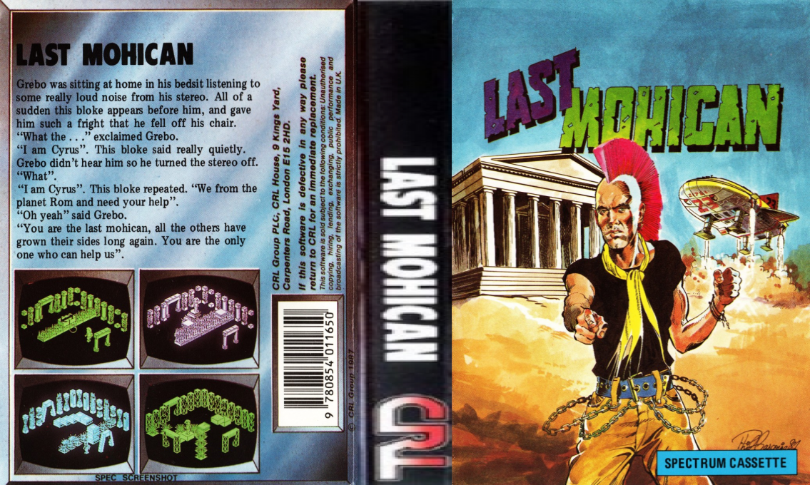 Last Mohican, The — box-texture (EU)