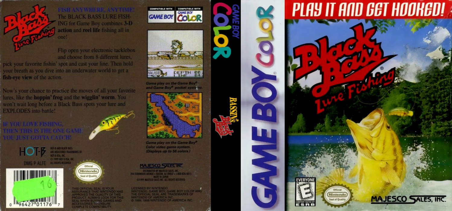 Black Bass : Lure Fishing — box-texture (US)