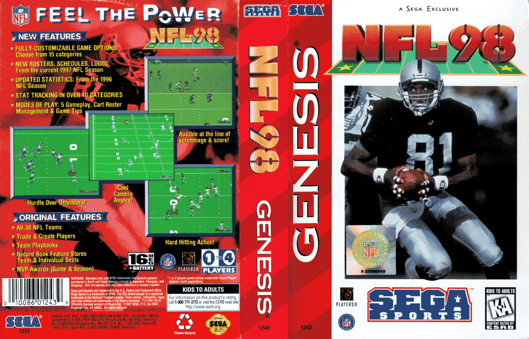 Nfl 98 — box-texture (US)