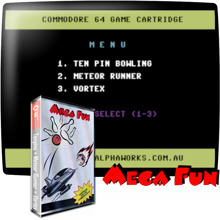 Megafun (Tenpins, Meteor Runner + Vortex) — mixrbv1 (WOR)