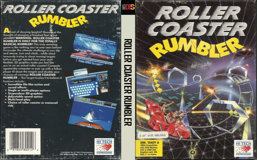 Roller Coaster Rumbler — box-texture (US)