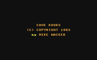 Cave Kooks — sstitle (WOR)