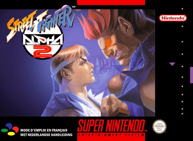 Street Fighter Alpha 2 — box-2D (EU)