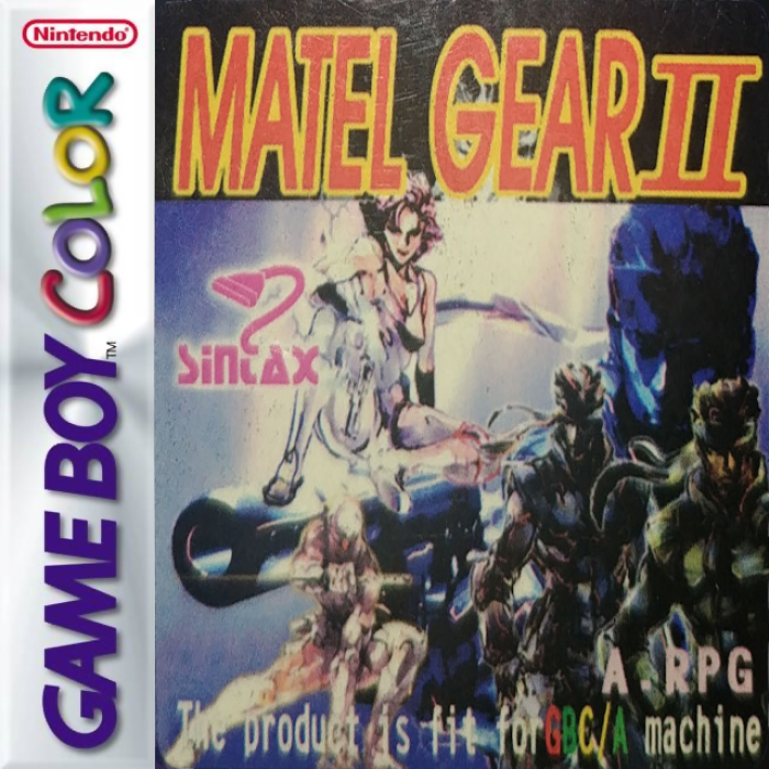 Matel Gear II box art