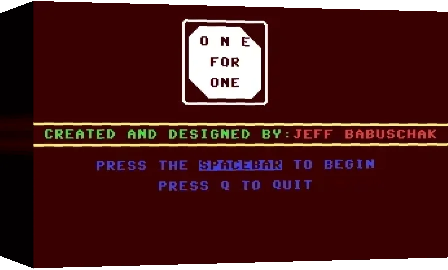 One For One — box-3D (WOR)