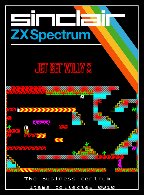 Jet Set Willy X box art