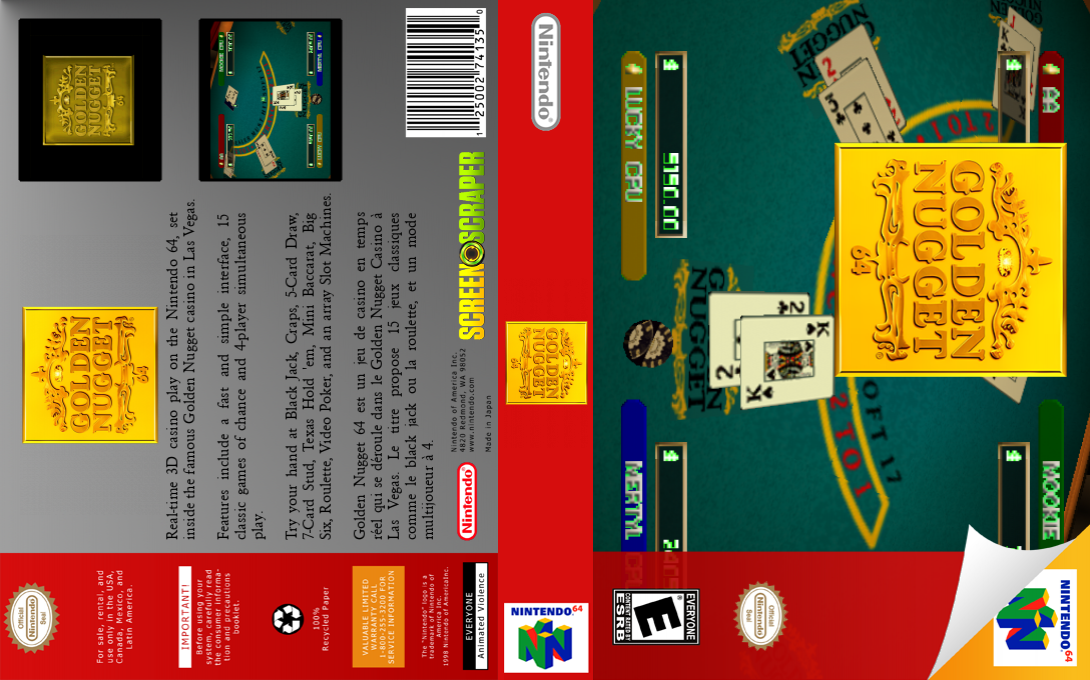 Golden Nugget 64 — box-texture (SS)