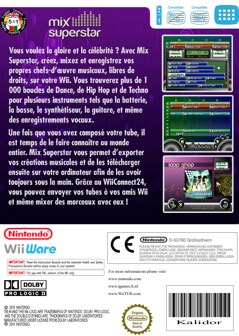 Mix Superstar — box-2D-back (FR)