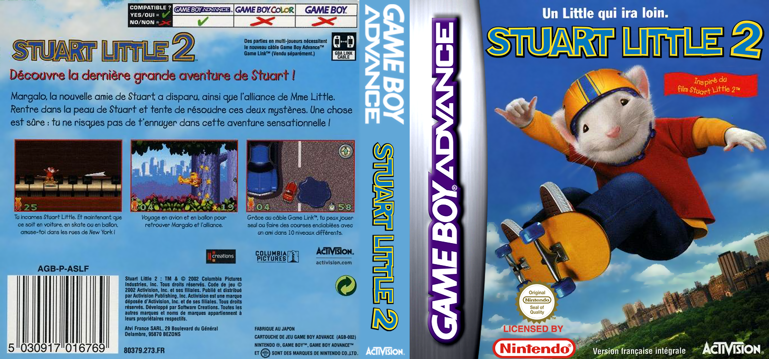 Stuart Little 2 — box-texture (FR)