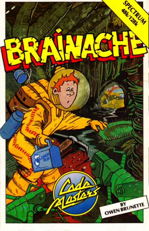 Brainache box art