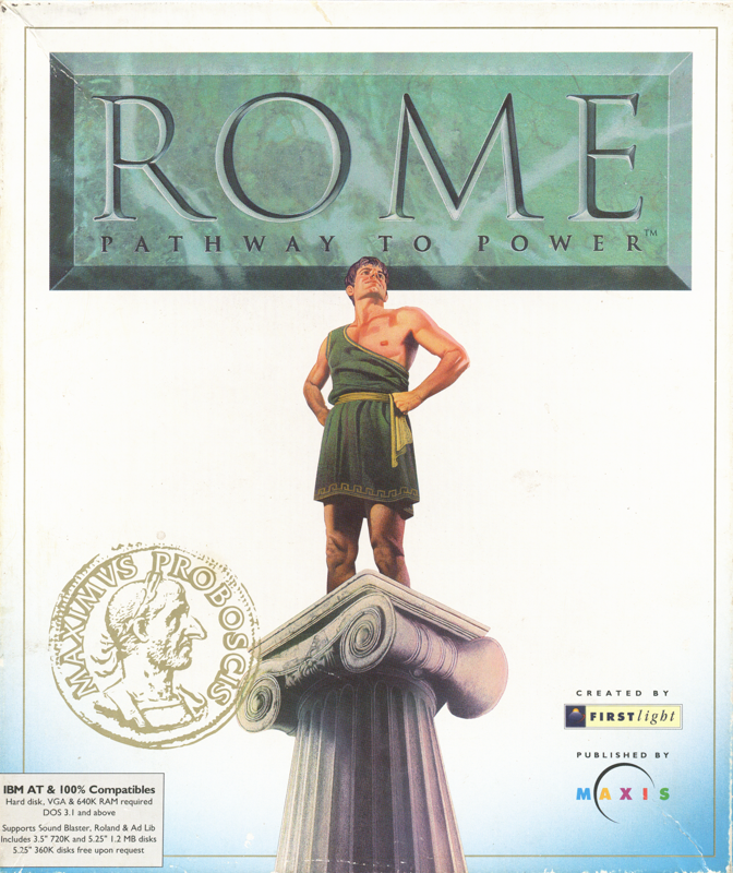 Rome AD 92 box art