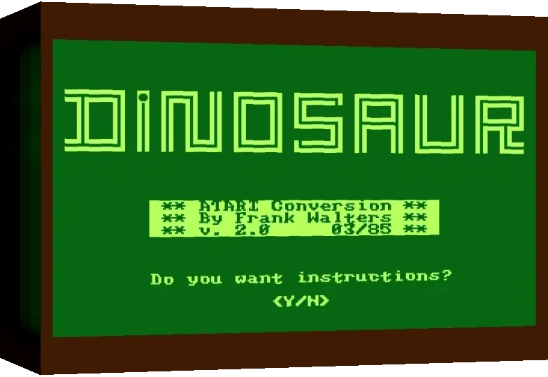 Dinosaur — box-3D (WOR)