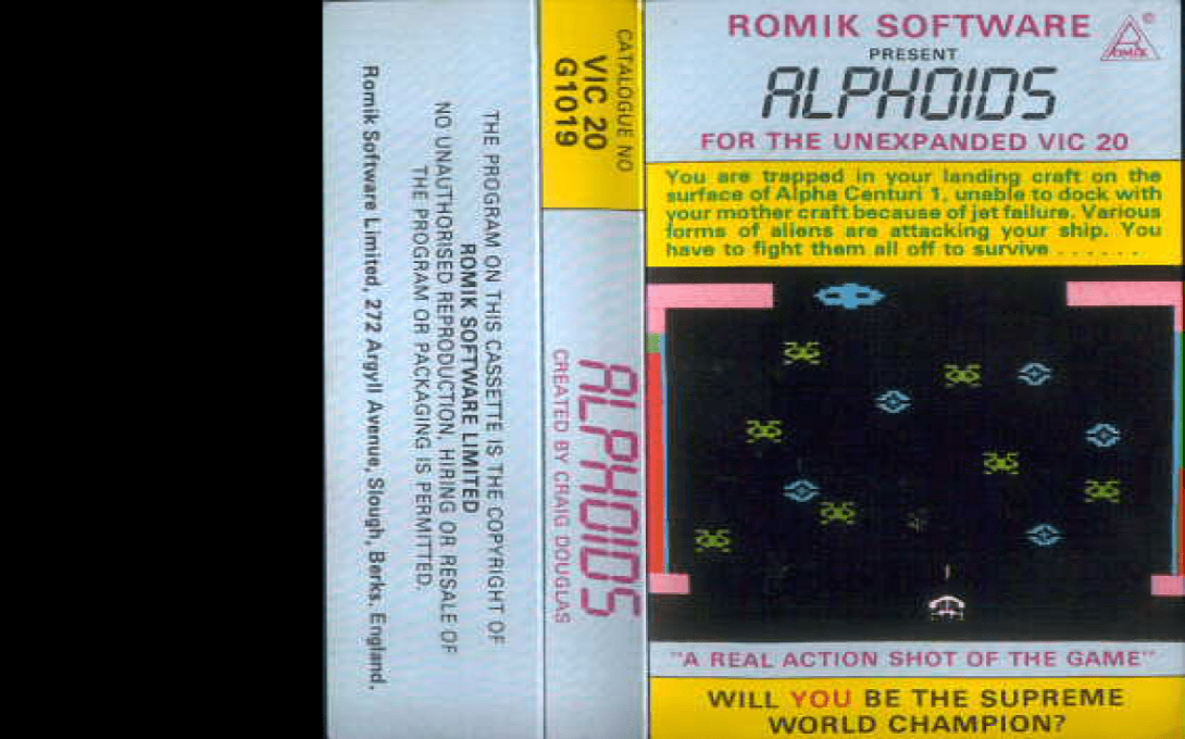 Alphoids — box-texture (US)
