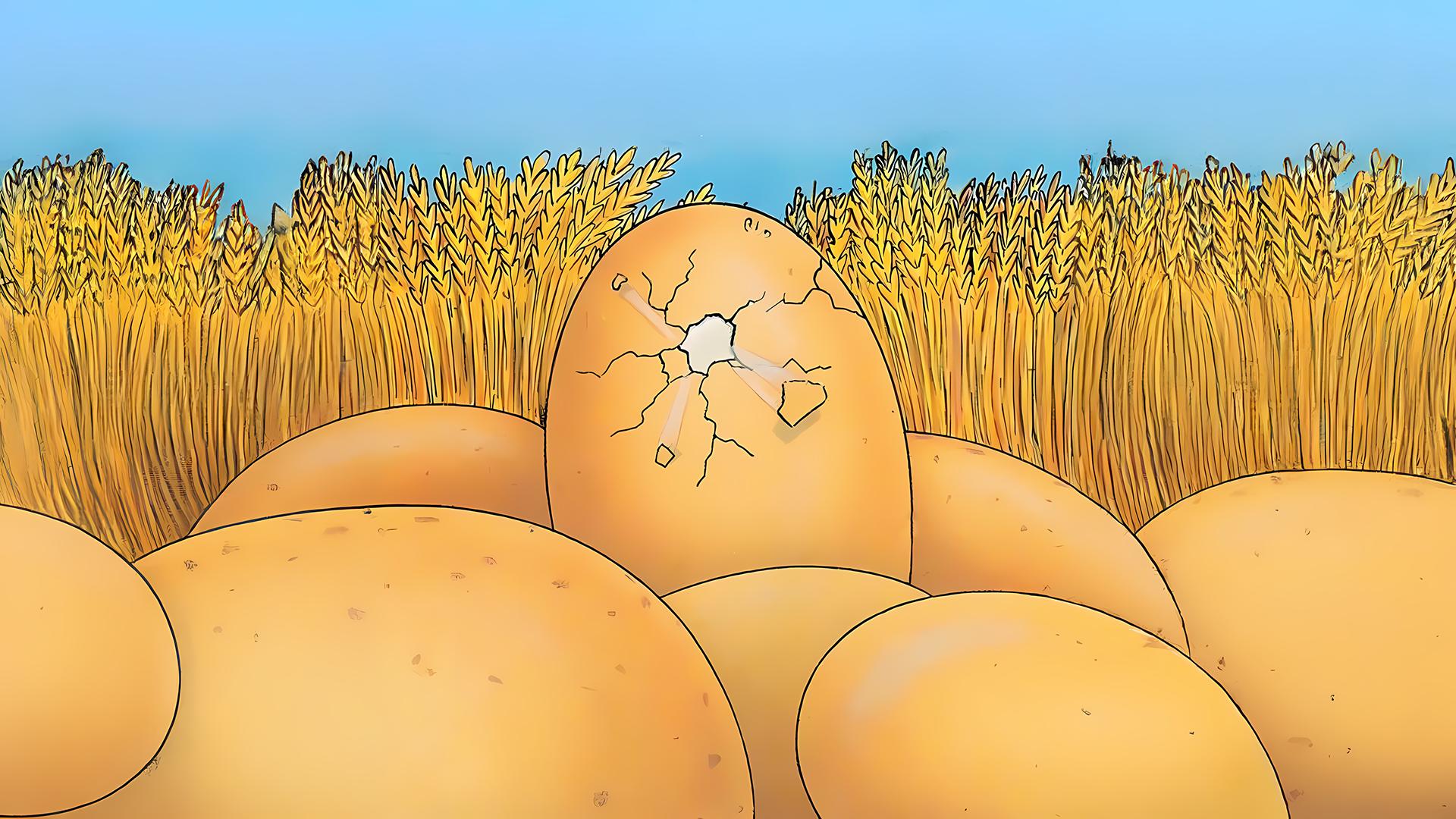 Chuckie Egg II — fanart
