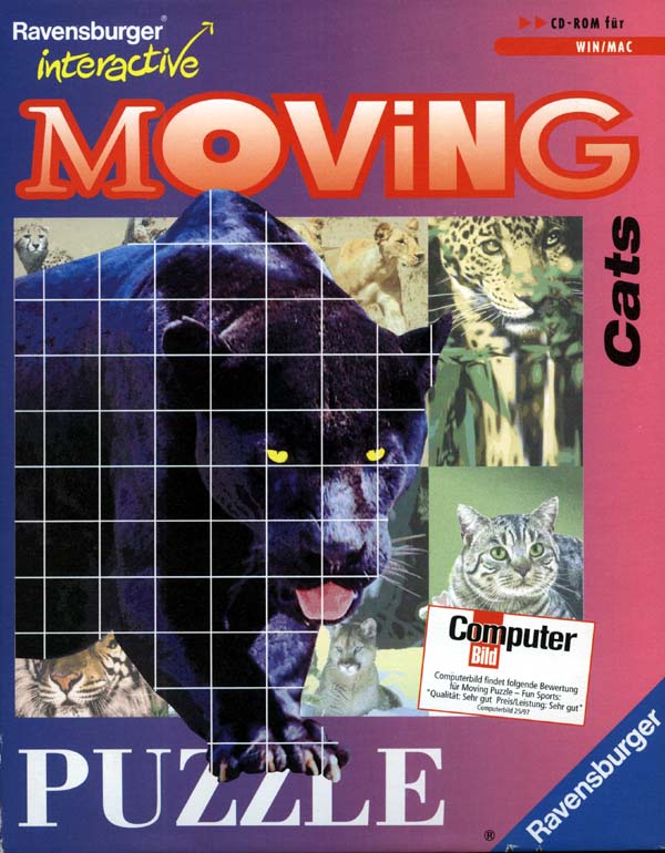 Moving Puzzle: Cats box art