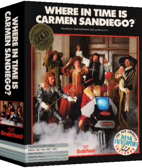 Where In Time Is Carmen Sandiego? — box-3D (US)