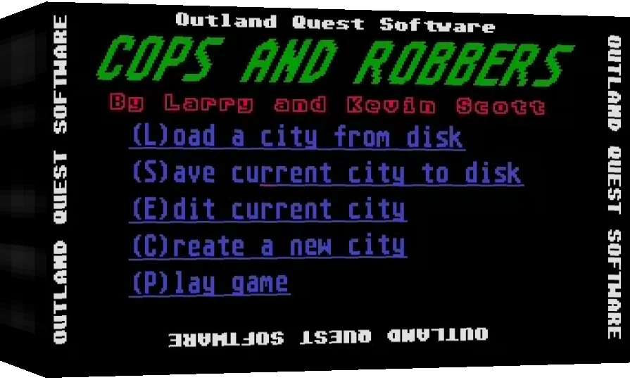 Cops And Robbers — box-3D (WOR)