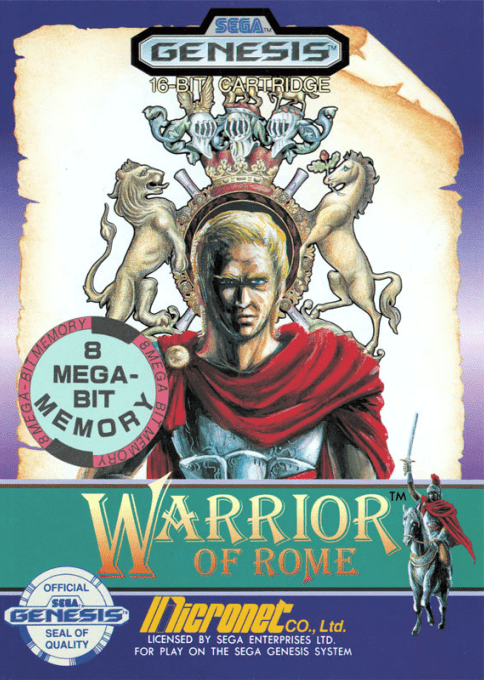 Warrior of Rome box art